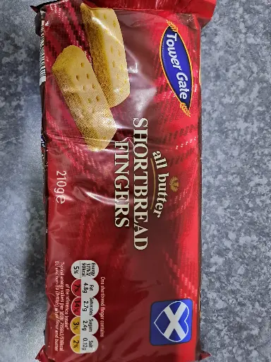 All Butter Shortbread Fingers